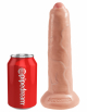 King Cock 9 Inch Uncut - Flesh
