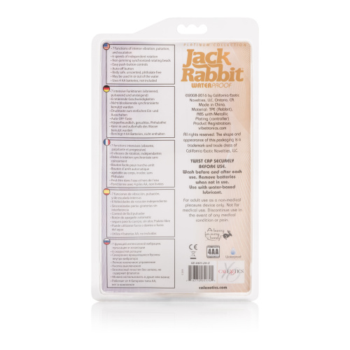Platinum Jack Rabbit - Gold  2