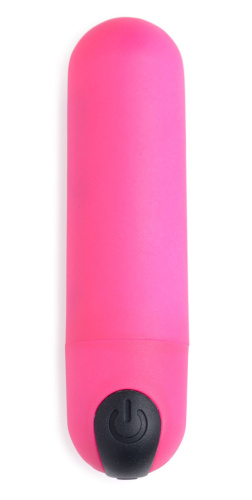 Bang Vibrating Bullet With Remote Control - Pink  2
