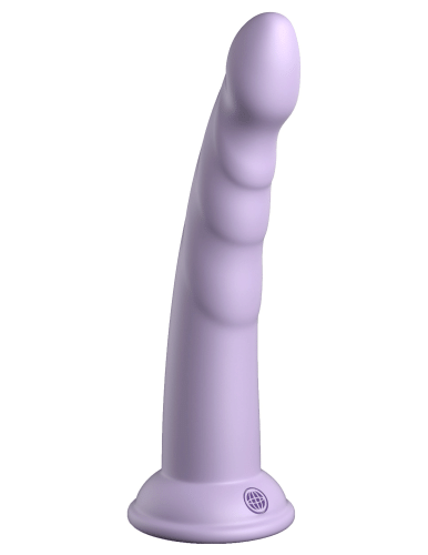 Dillio Platinum - Slim Seven 7 Inch Dildo - Purple  3