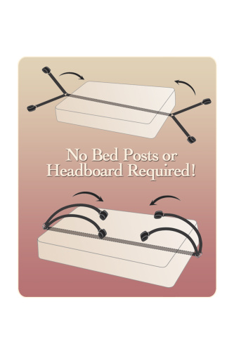 Fetish Fantasy Series Bed Bindings Restraint Kit  3