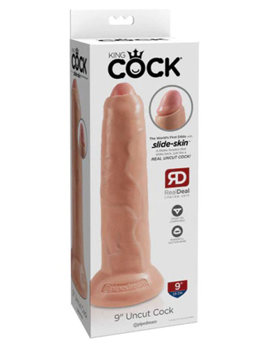 King Cock 9 Inch Uncut - Flesh  5