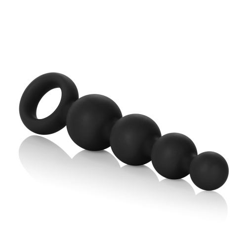 Silicone Booty Beads - Black  3