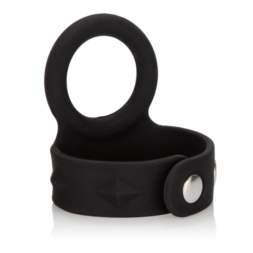 Silicone Tri-Snap Scrotum Support Ring - Large  5