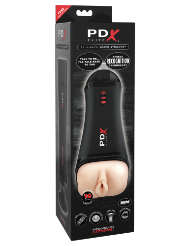 Pdx Elite Talk-Back Super Stroker  4