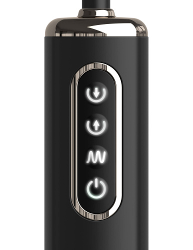 Anal Fantasy Elite Auto-Throb Inflatable Vibrating Plug - Black  3