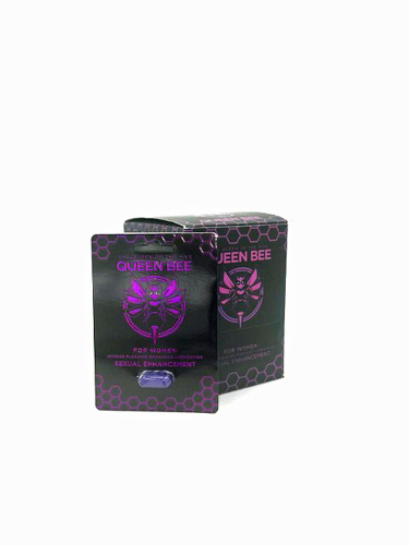 Queen Bee Female Enhancer 24 Ct Pill Display  2