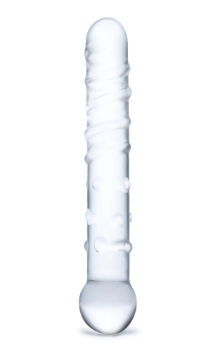 Callisto Clear Glass Dildo  3