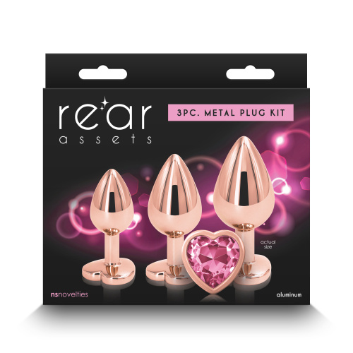Rear Assets - Trainer Kit - Rose Gold - Pink Heart  2