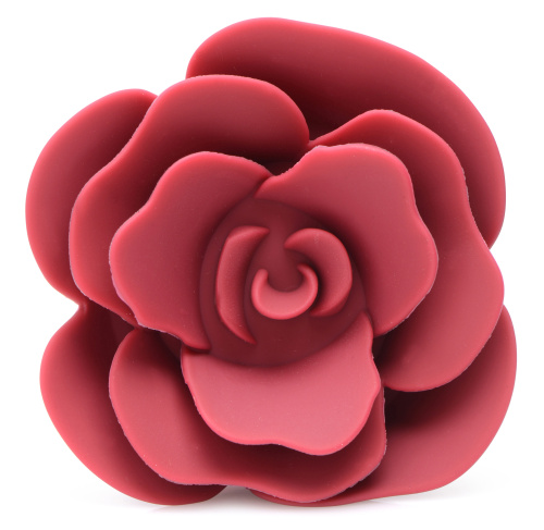 Booty Bloom Silicone Rose Anal Plug - Small  3