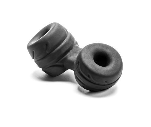 Silaskin Cock & Ball Ring and Stretcher - Black  3