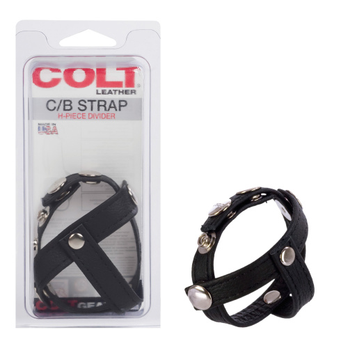 Colt Leather C/b Strap H-Piece Divider  3