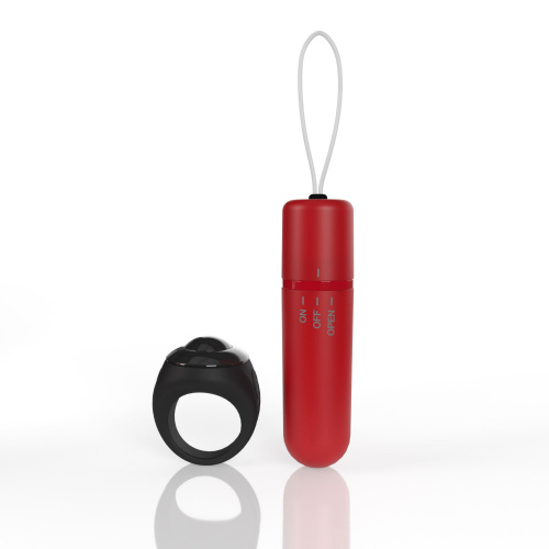 Screaming O 4t - Vibrating Panty Set With Remote  Control Ring - Red  3