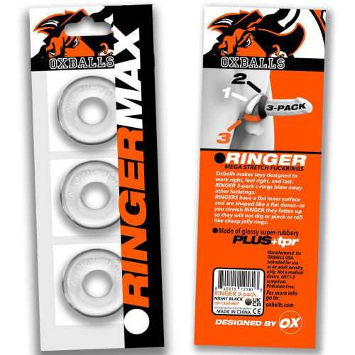 Ringer Max 3-Pack - Clear  3