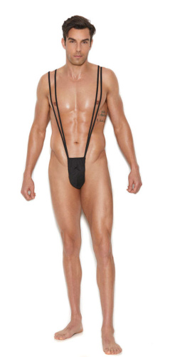 Men's Suspender Pouch - One Size - Black  2