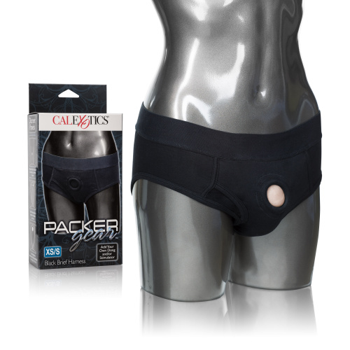Packer Gear Brief Harness - Extra Small/small - Black  4