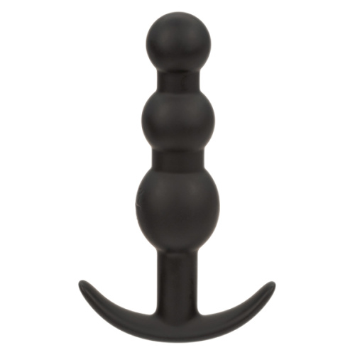 Boundless Vibrating X5 Beaded Plug - Black  2