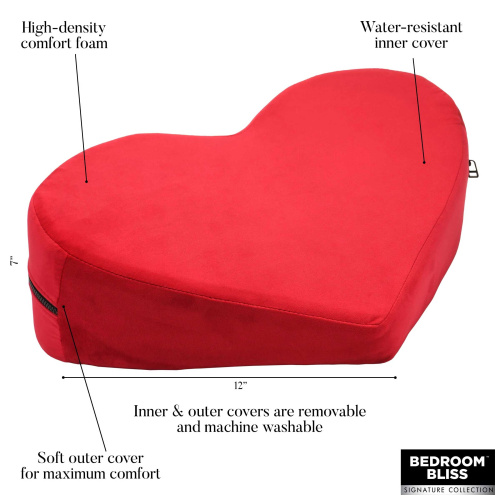 Love Pillow Heart Pillow - Red  3
