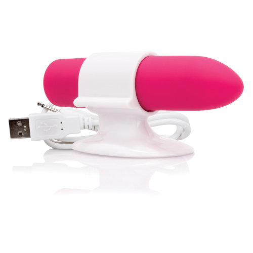 Charged Positive Rechargeable Vibe - Strawberry  4
