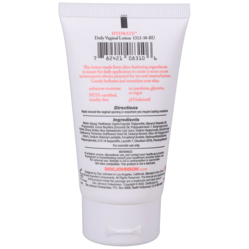 Intimate Enhancements - Hydrate - Daily Vaginal  Lotion - 2 Oz.  2