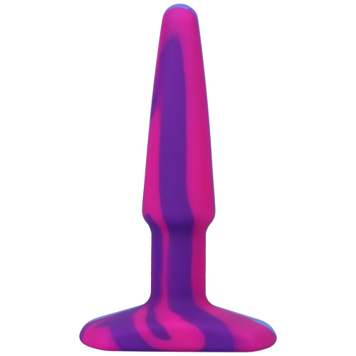 A-Play Groovy Silicone Anal Plug 4 Inch - Berry  2