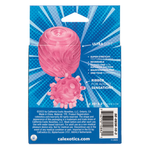 Pop Sock Textured - Pink  2