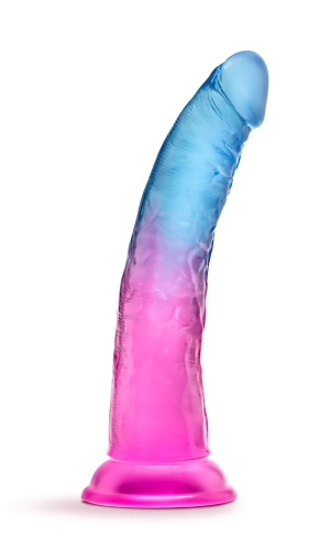 B Yours - Beautiful Sky - 7 Inch Dildo - Sunset  4