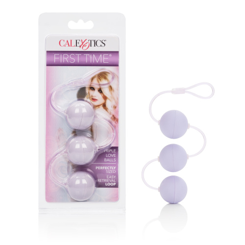 First Time Love Balls Triple Lovers - Purple  4