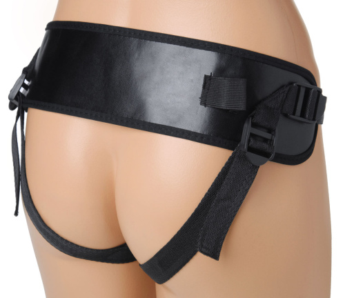 10x Groove Harness With Vibrating & Rotating Dildo - Flesh  3