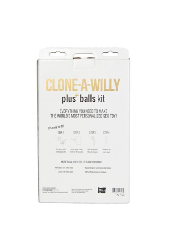 Clone-a Willy Plus Balls Kit - Light Skin Tone  4