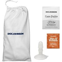 Signature Cocks Dan Damage 10" Cock With   Removable Vac-U-Lock Suction Cup - Vanilla