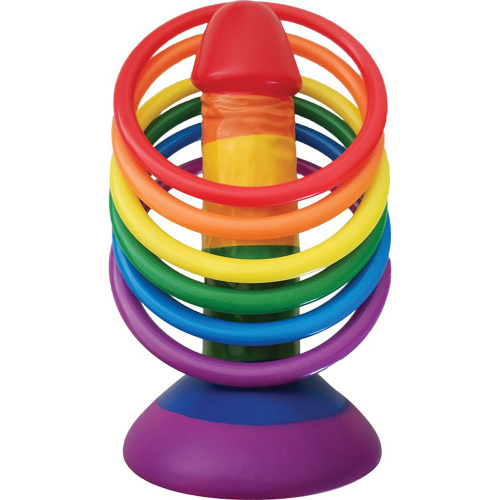 RAINBOW PECKER PARTY RING TOSS  2
