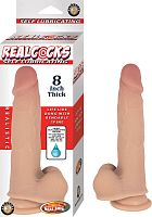 Realcocks Self Lubricating 8 Inch Thick - White