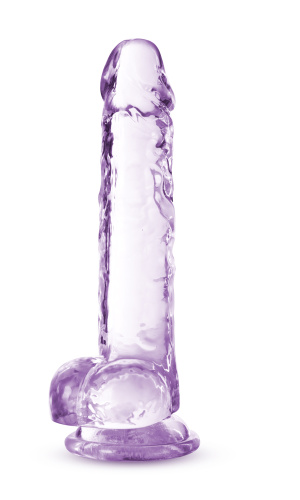 Naturally Yours - 7 Inch Crystalline Dildo -  Amethhyst  3