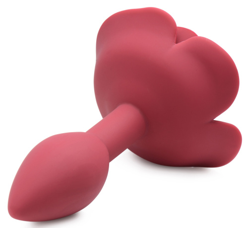 Booty Bloom Silicone Rose Anal Plug - Small  3