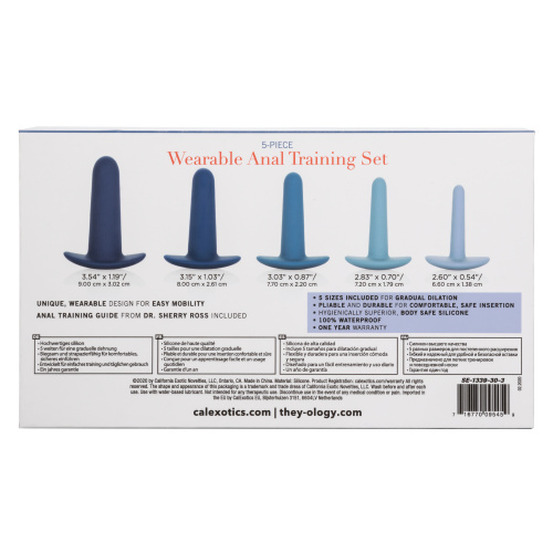 They-Ology 5-Piece Wearable Anal Training Set  2