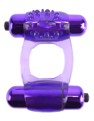 Fantasy C-Ringz Duo-Vibrating Super Ring Purple  3