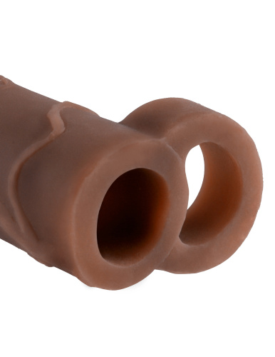 Fantasy X-Tensions Perfect 2-Inch Extension With Ball Strap - Brown  2