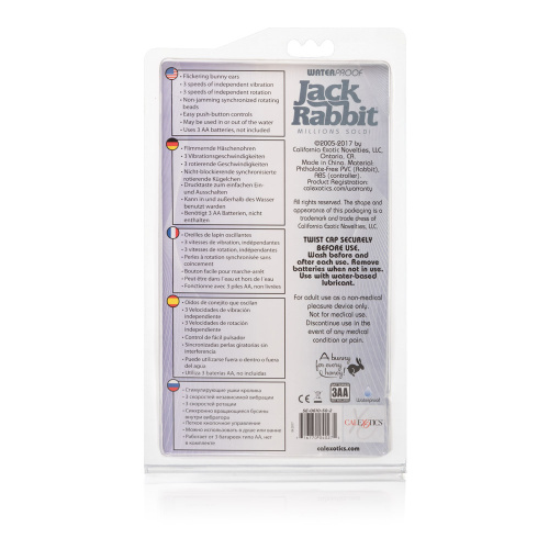 Waterproof Jack Rabbit Clear Float Beads - Clear  4