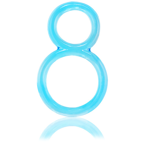 Ofinity Double Ring - Blue  2