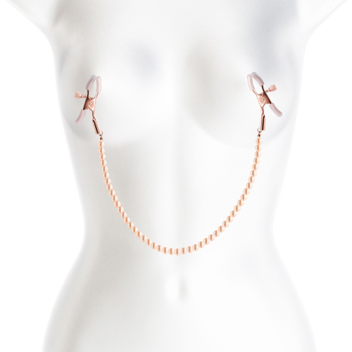 Bound - Nipple Clamps - Dc1 - Rose Gold  2