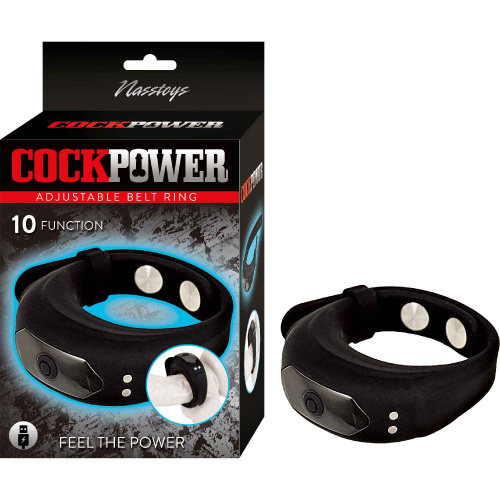 Cockpower Adjustable Belt Ring - Black  4