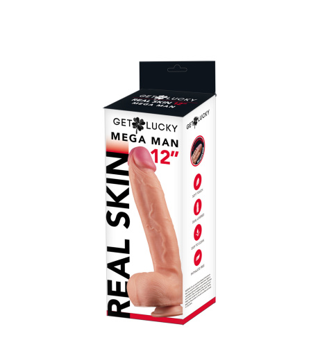 Get Lucky 12 Inch Mega Man Dildo  2
