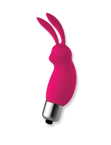 The 9's Silibus Silicone Bunny Bullet - Pink  2