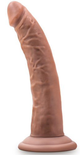 Au Naturel - Jack - 7 Inch Dildo - Mocha  3