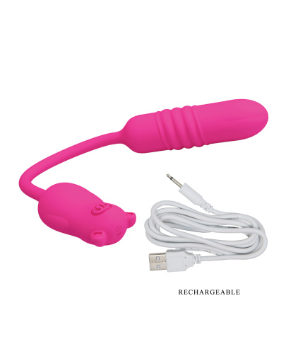 Pretty Love Nobikuma Thrusting Egg - Fuchsia  2