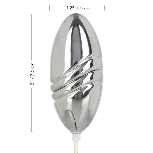 Waterproof Gyrating Bullet - Blue  5