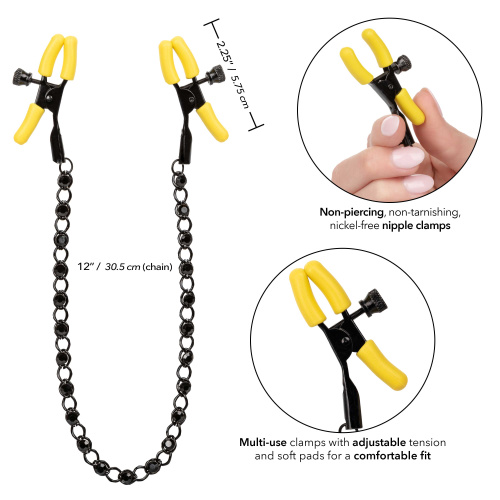 Boundless Nipple Teaser - Yellow/black  4