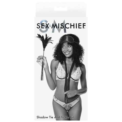 Shadow Tie and Tickle Kit - Black  5