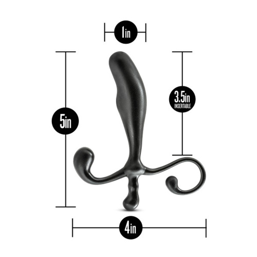 Anal Adventures - Prostate Stimulator - Black  3
